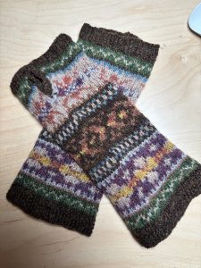 fair isle mittens