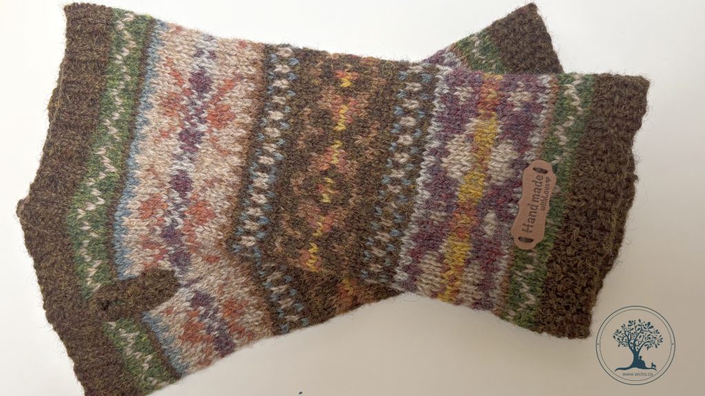fair isle mittens