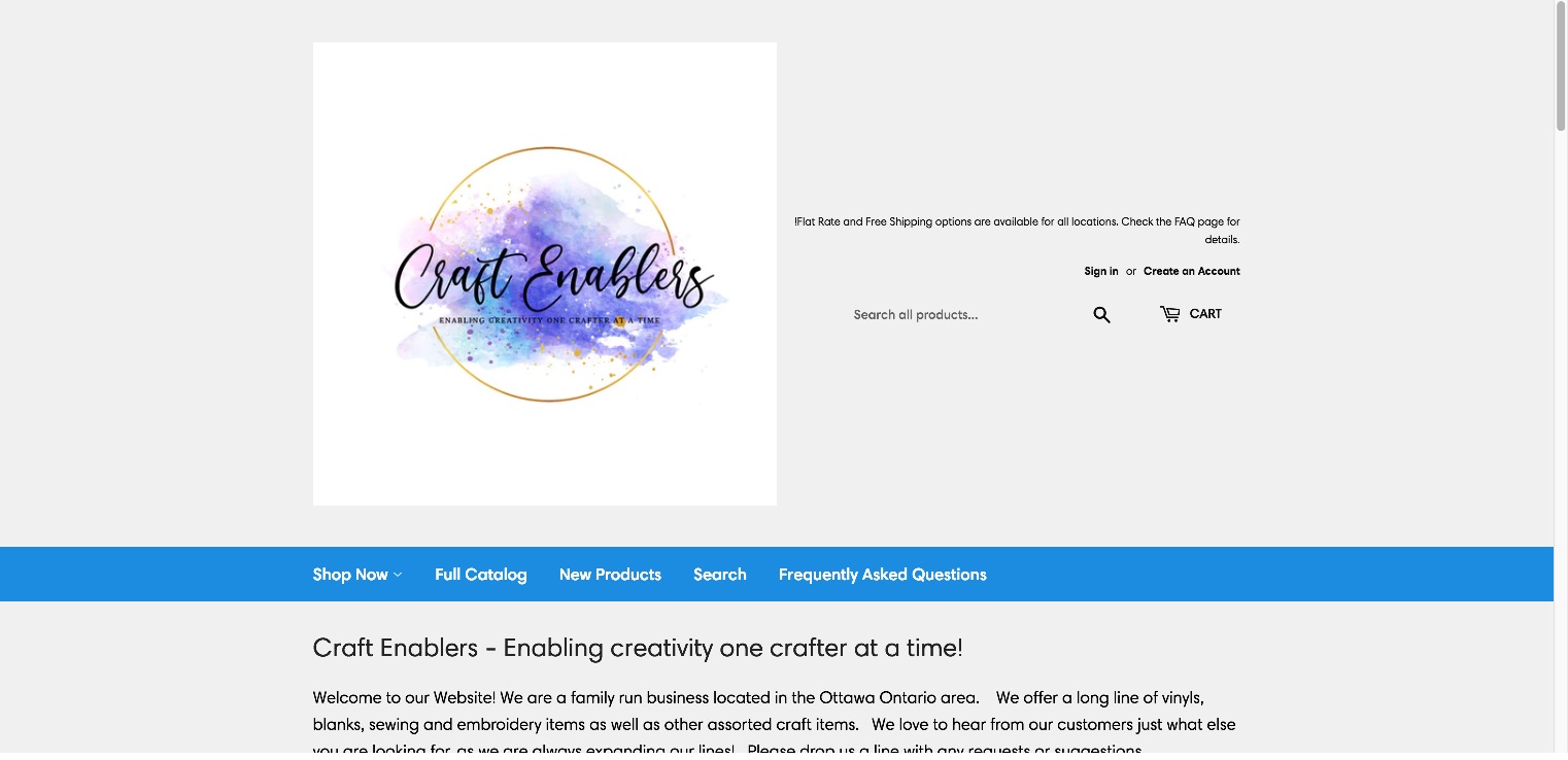 Craft Enablers Crafting and Sewing in Canada